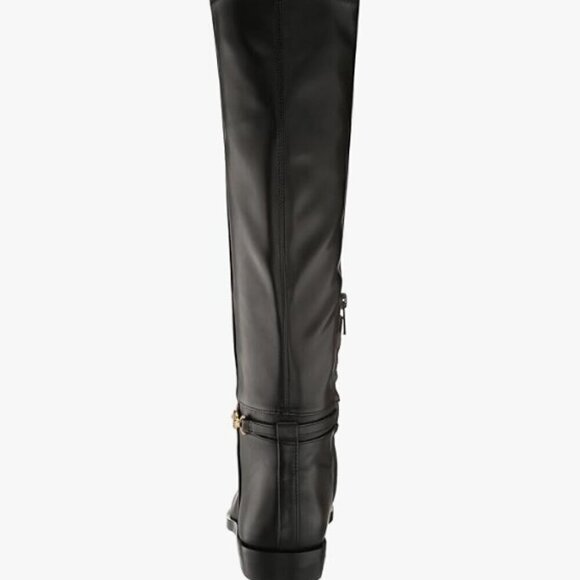Sam Edelman‎ Clive Black Flat Leather Knee High Riding Boots Women's Size 7 - Picture 3 of 14